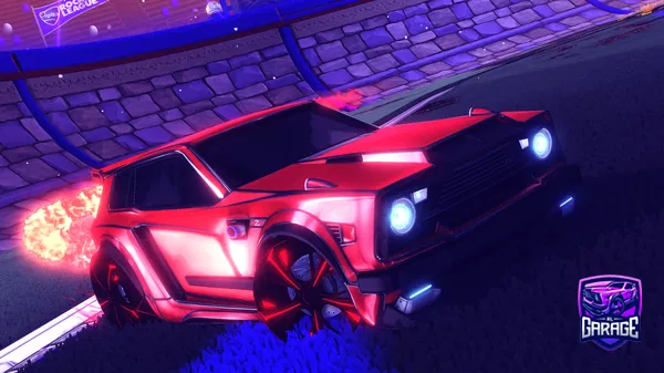 A Rocket League car design from GYATSLAPER