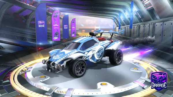 A Rocket League car design from FrozenAdmiration