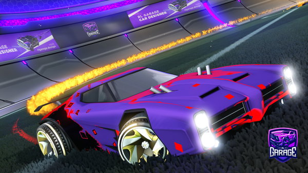 A Rocket League car design from Jemz2