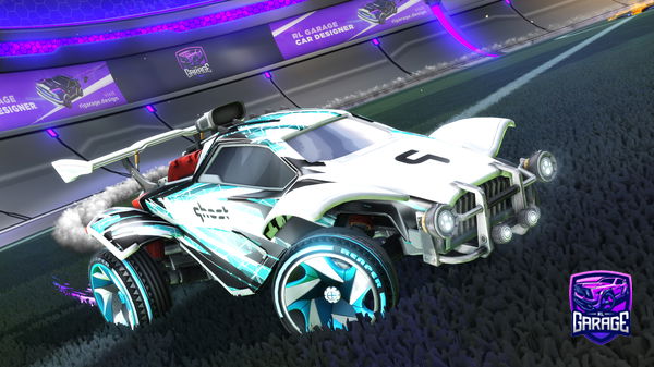 A Rocket League car design from Kekeluipa