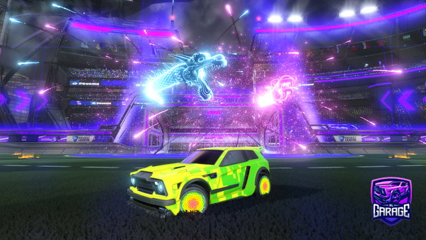 A Rocket League car design from FaiR_elmir