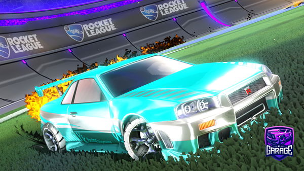 A Rocket League car design from KingHNZ
