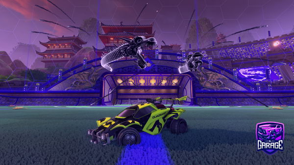 A Rocket League car design from 3auron_