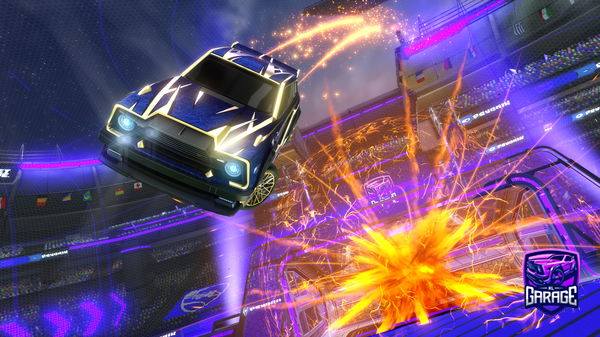 A Rocket League car design from t3ddy_142009