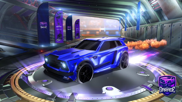 A Rocket League car design from curujappl
