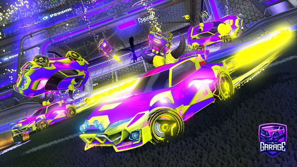 A Rocket League car design from Noahtorres