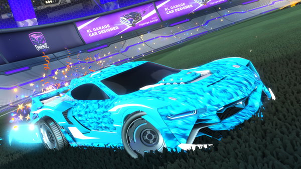 A Rocket League car design from sisicitroen