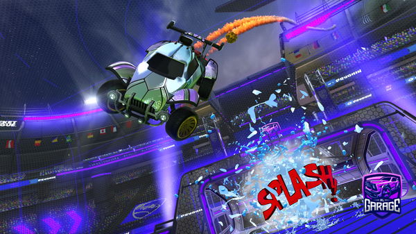 A Rocket League car design from Breadyboi57572