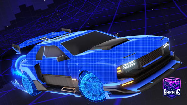 A Rocket League car design from irosario78