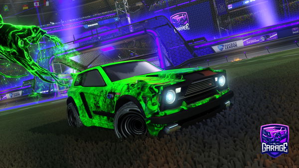 A Rocket League car design from King-Slic3r