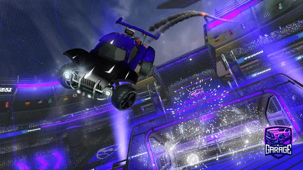 A Rocket League car design from Poweredplayer