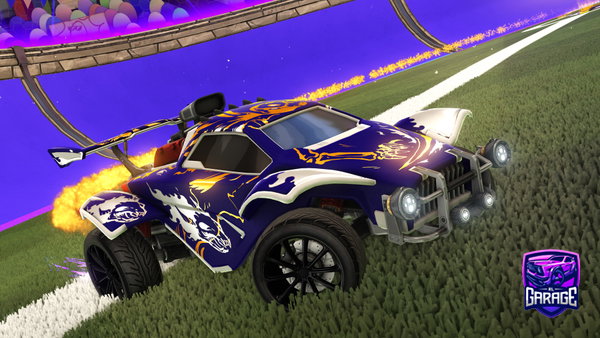 A Rocket League car design from slrRL