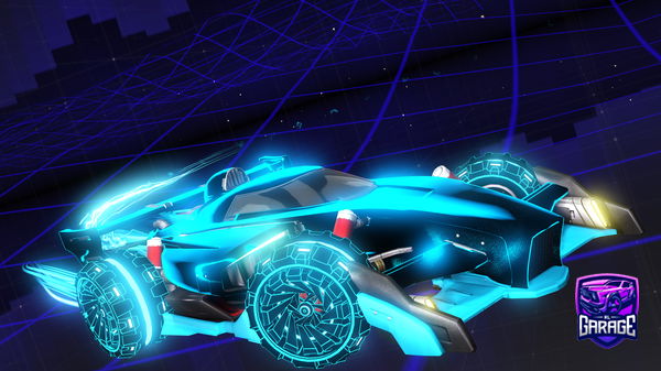 A Rocket League car design from irosario78