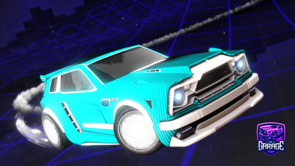 A Rocket League car design from X2AJW