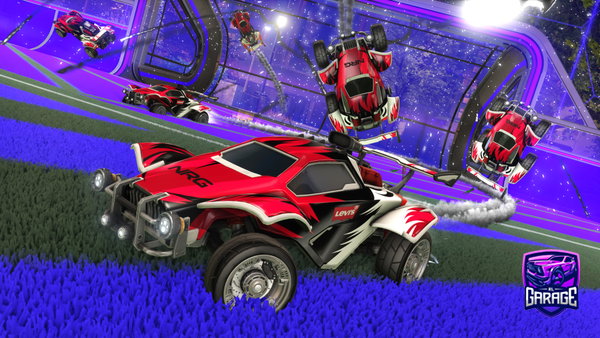A Rocket League car design from Midheeee