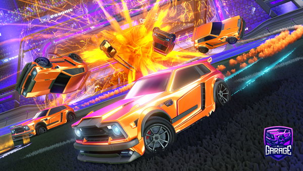 A Rocket League car design from zxxc
