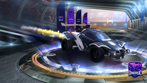 A Rocket League car design from lolibob