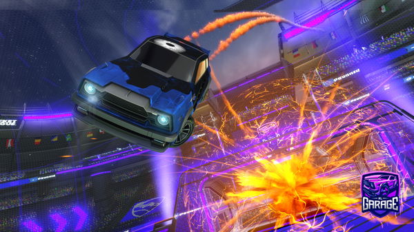 A Rocket League car design from PaidrobinT16