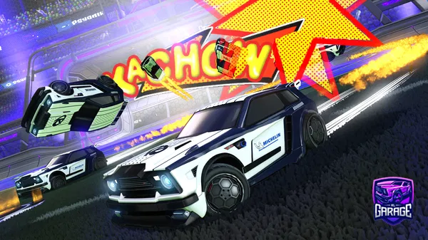 A Rocket League car design from Nerfado