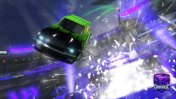 A Rocket League car design from drathage