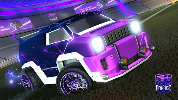 A Rocket League car design from NightJunior72