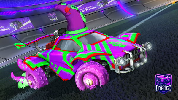 A Rocket League car design from CrspyChkn