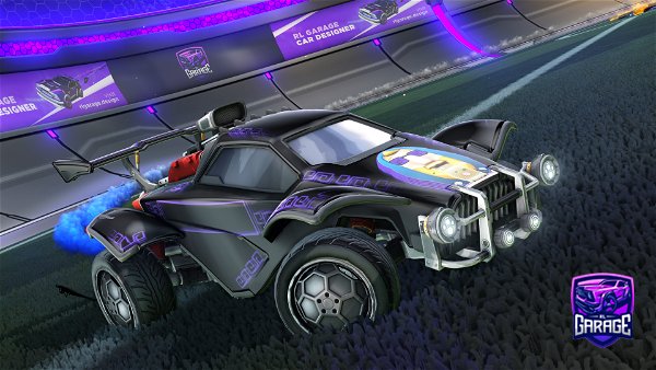 A Rocket League car design from PianoBike