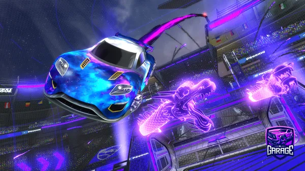 A Rocket League car design from Ninjall20