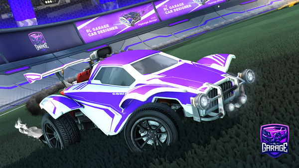 A Rocket League car design from Kartka123