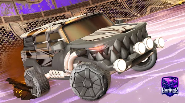 A Rocket League car design from MrRogers143