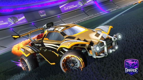 A Rocket League car design from Drevenx13