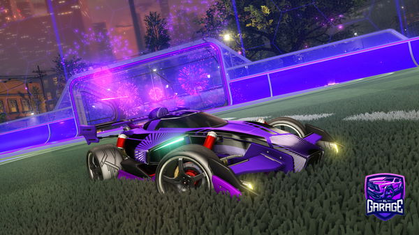 A Rocket League car design from Geo_Hell86