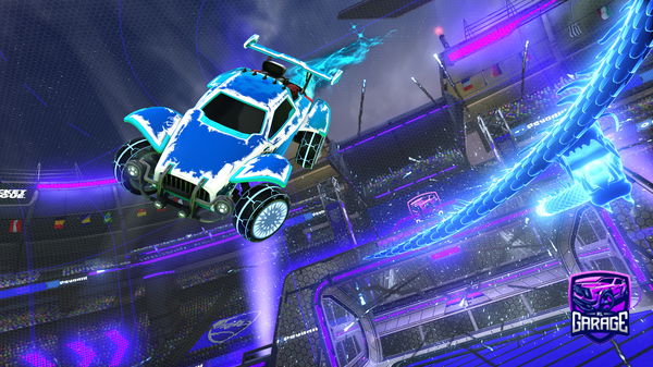 A Rocket League car design from G00G