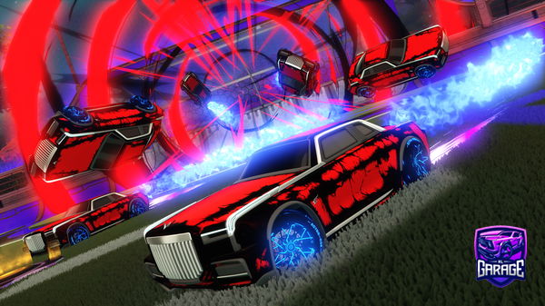 A Rocket League car design from Kazuya754