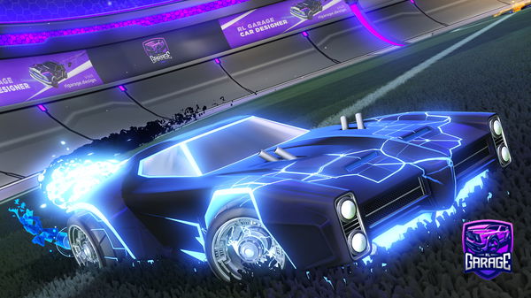 A Rocket League car design from zaddation