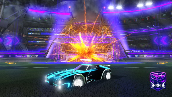A Rocket League car design from Official_sxple