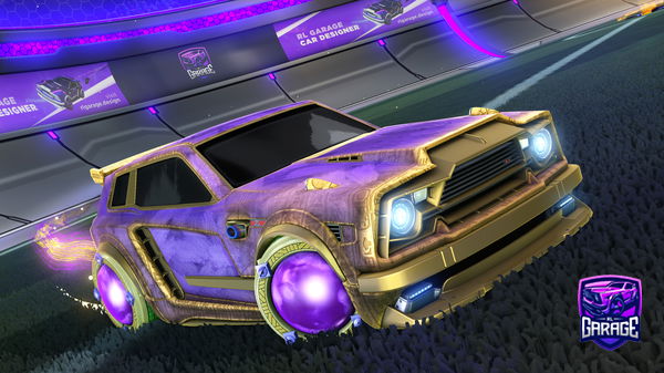 A Rocket League car design from MisterMelone