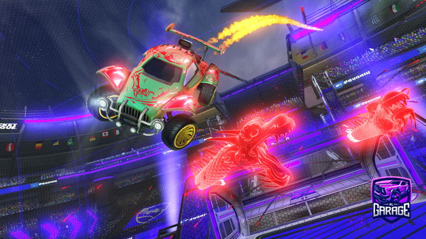 A Rocket League car design from ikearats