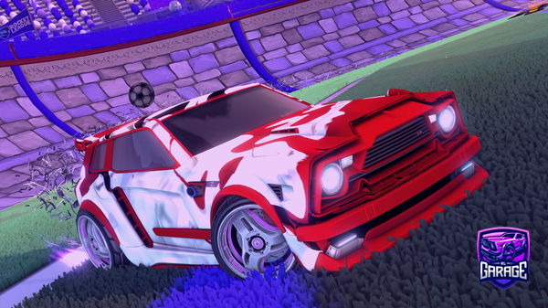 A Rocket League car design from Tydrorl