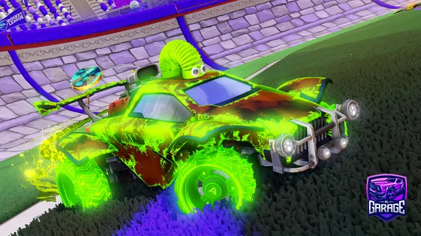 A Rocket League car design from Dylan2000YT