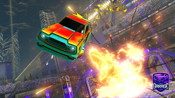 A Rocket League car design from ExTa7z