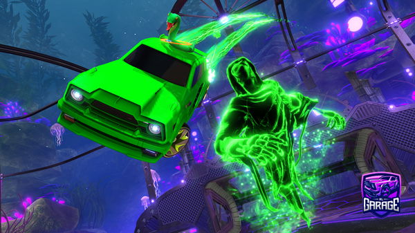 A Rocket League car design from Questclaw