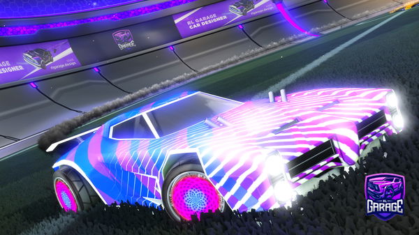 A Rocket League car design from PRGRyan