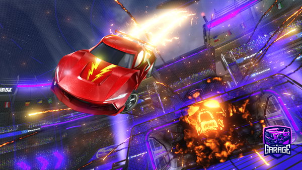 A Rocket League car design from rpsv