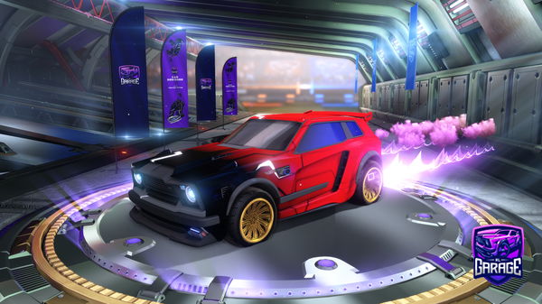 A Rocket League car design from Hellfire_RL2