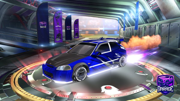 A Rocket League car design from Crashnin_Band