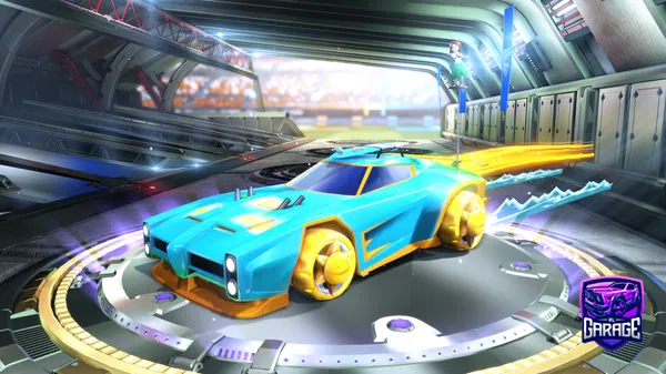 A Rocket League car design from xWILSONx