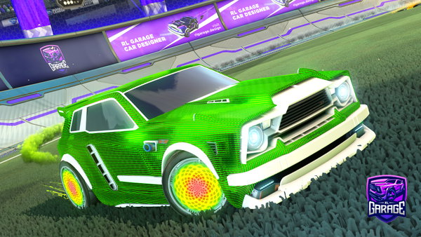 A Rocket League car design from ZzZyg