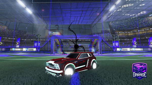 A Rocket League car design from Xx-scenario