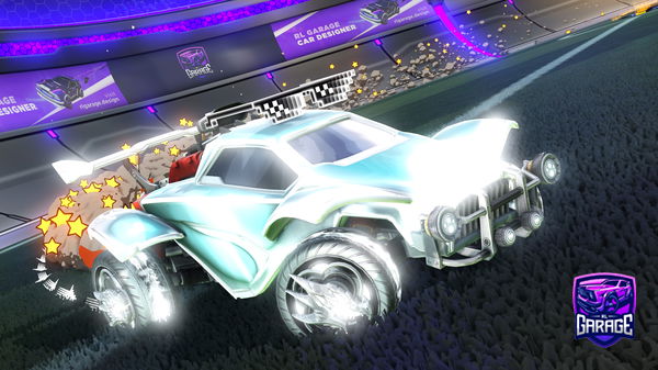 A Rocket League car design from G0ldenGr00t